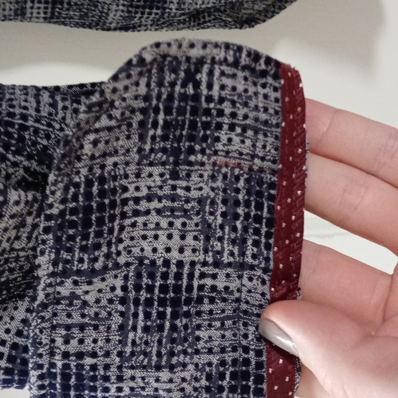 🆕️ 💙Visconti Black💙 - Ltd. Ed. Blue/Gray Textured L/S Button Down w/Mask - Picture 7 of 15